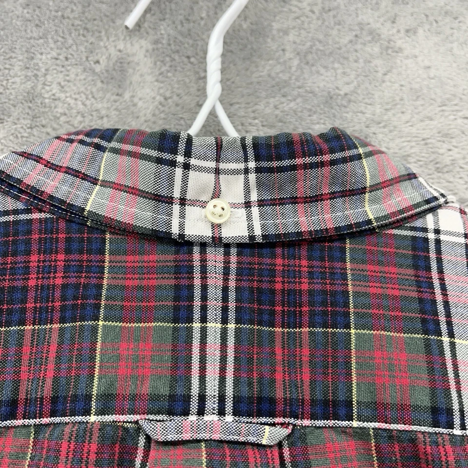 Camisa Ralph Lauren Para Hombre Grande Multicolor A Cuadros Abotonada Calce Ajustado Preppy Foto 3 de 4