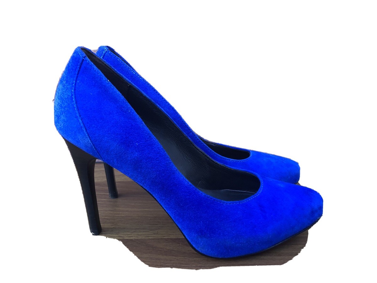 Donald J Pliner BLUE SUEDE SHOES Donald Pliner Blue Suede Shoes Donald J Pliner Baldo Slip On  main image 4