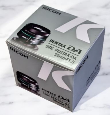 PENTAX smc PENTAX-DA 50mm f/1.8 Lens Standard Lens K-Mount Camera APS-C RICOH