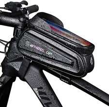 Waterproof Bicycle Bike Cycling Front Tube Frame Bag Cell Phone Holder Case MTB