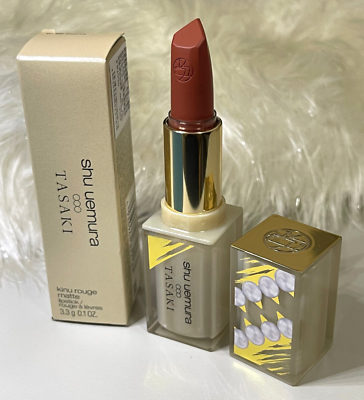 Shu Uemura x TASAKI Kinu Rouge Matte Lipstick-Lavish Mauve-2024