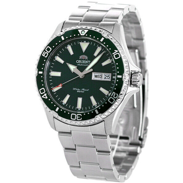 ORIENT Mako RN-AA0808E Sports Mechanical Automatic Watch Green