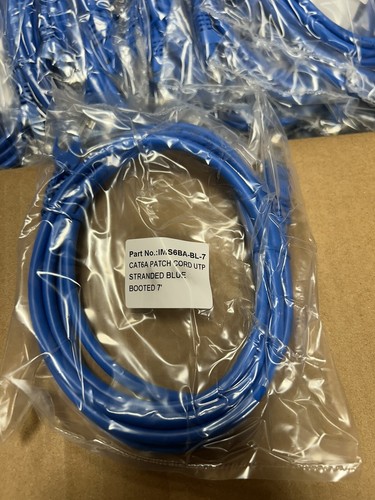 7 Ft 10-pack Blue Patch Ethernet Network Cable - 第 1/1 張圖片