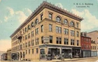 Lancaster Pennsylvania YMCA Building Street View Antique Postcard K40892
