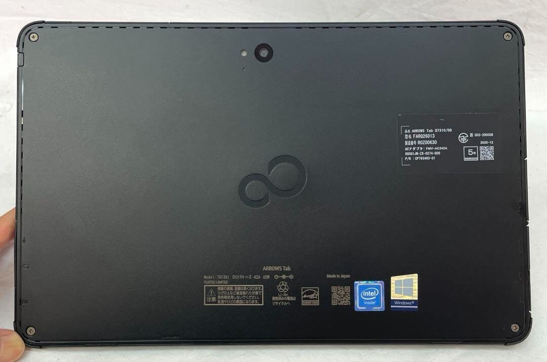 10世代 i5 富士通 ARROWS Tab Q7310/DB Windows 楽天市場