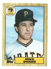 1987 Topps Traded Mike Dunne #30T Pittsburgh Pirates Baseball Card MLB
