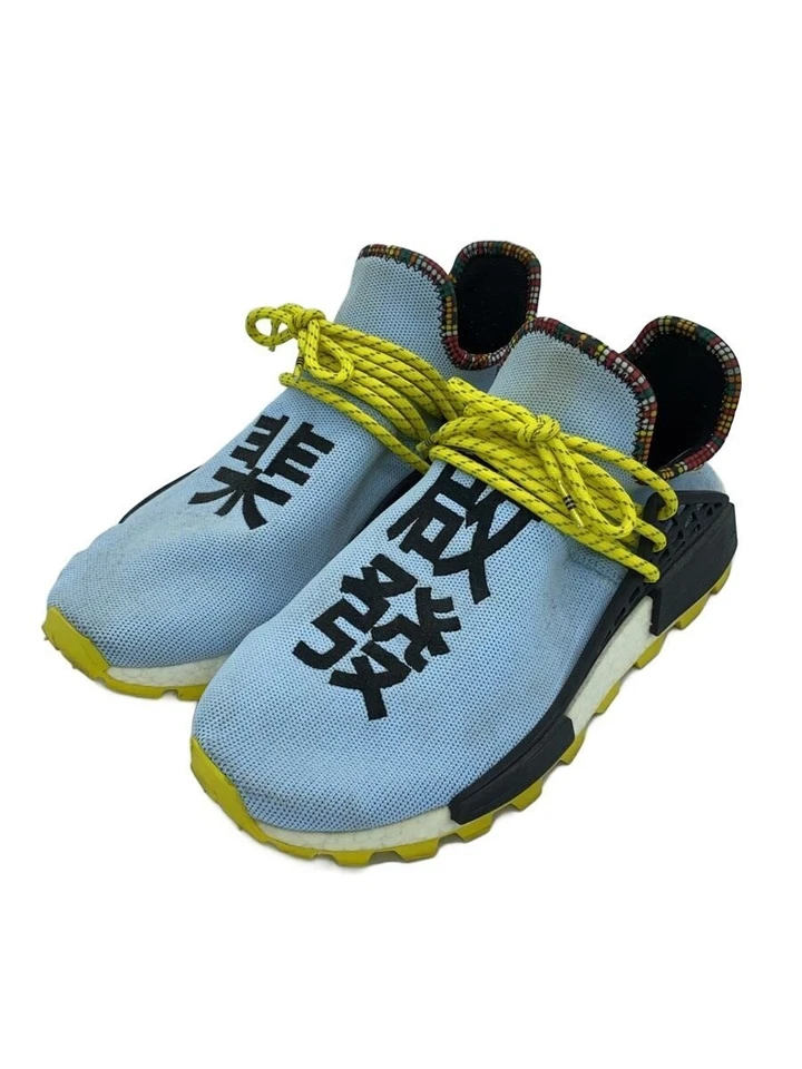 Men 9.0US Adidas Pw Solar Hu Nmd/Pharrell Williams Human/Blu - Image 2 of 4