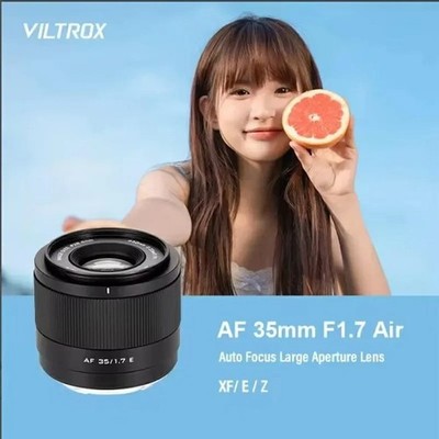 VILTROX AF 35mm F1.7 APS-C Large Aperture Prime Lens for Fuji X Sony E Nikon Z