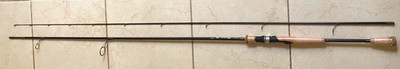 High modulus Graphite Trout Spin Rod - 2 section 9'0'' - Light Guides -New
