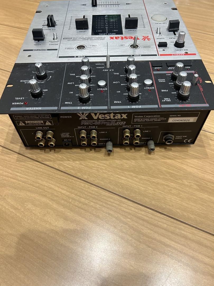【hy0825】Vestax PMC-05PRO SL VCA Vestax PMC-05 Pro SL VCA DJ Mixer Mixing Controller