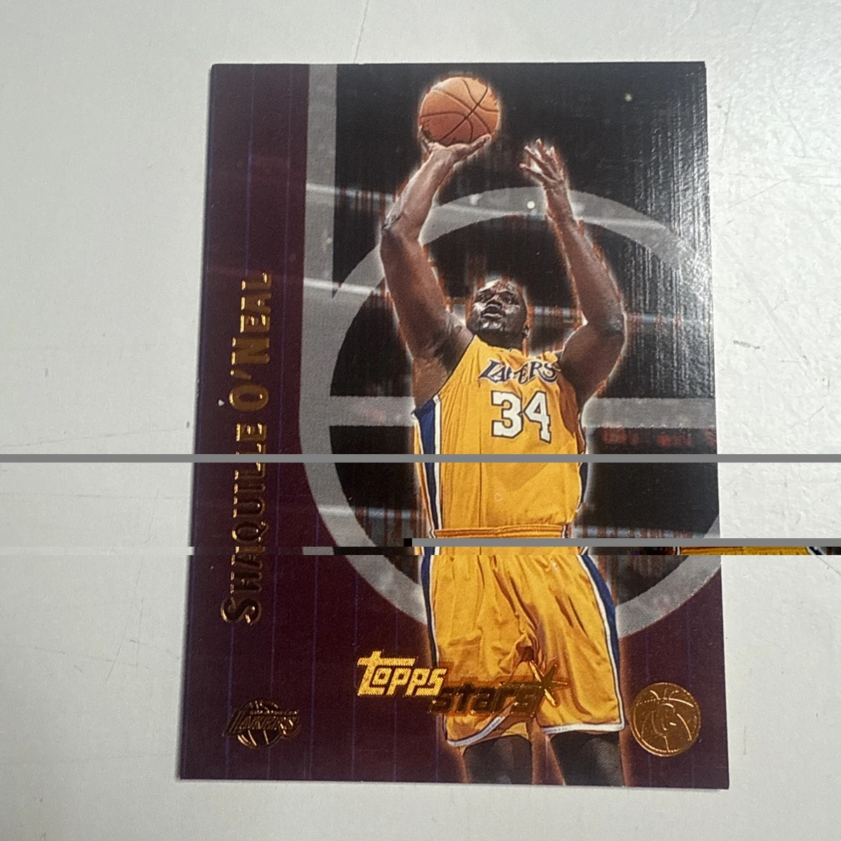 Shaquille O'Neal Basketball Serial Numbered Sports Trading Cards