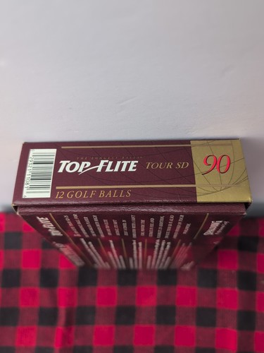 Palline da golf vintage Top-Flite Tour SD 90 - dozzina (12) - NOS in scatola - Spalding USA - Foto 3 di 11