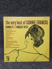 Vintage Connie Francis Vinyl LP The Very Best Of MGM SE-4167 Stereo USA Pop