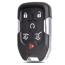 SUPALAND Key Fob Shell Case Replacement Fits for Chevy Suburban Tahoe Black