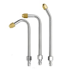 Pressure Washer Extension Wands 25° 90° U Bend 1/4 Quick Connect