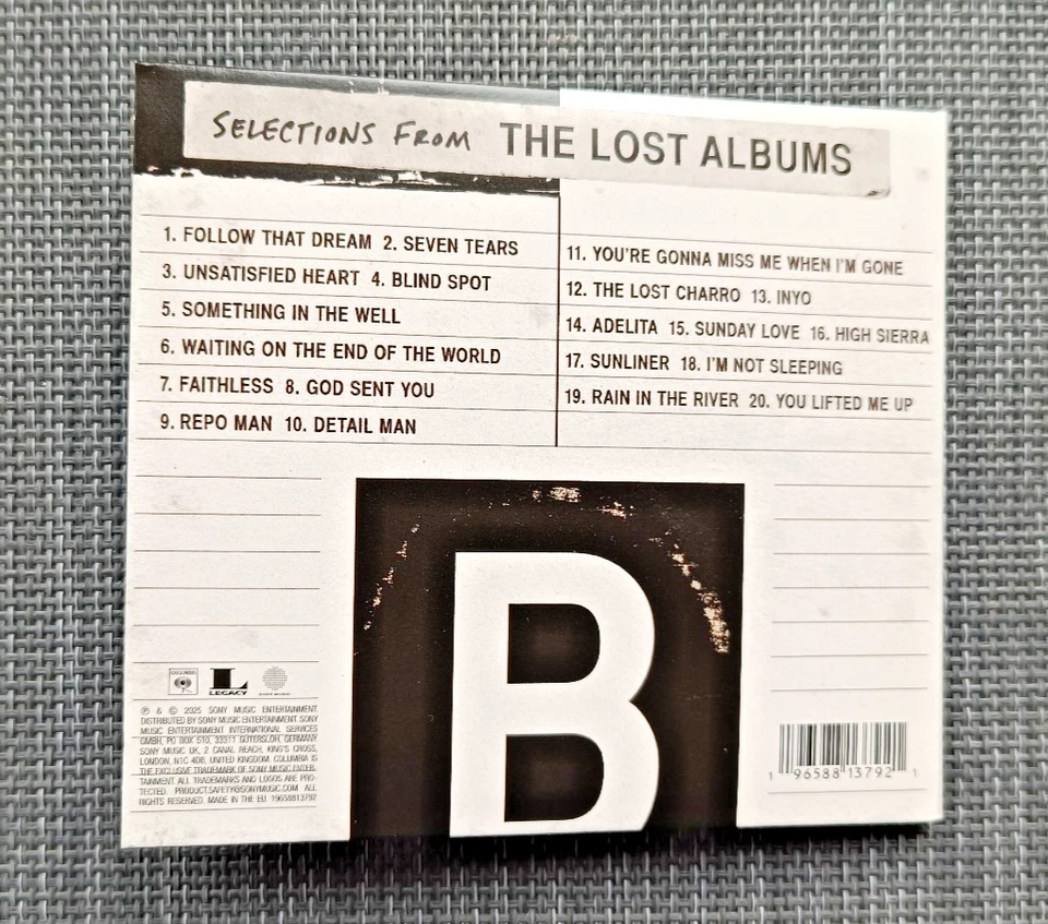 Bruce Springsteen CD "Lost And Found / Selections From The Lost Albums" 2025 - Bild 2 von 2