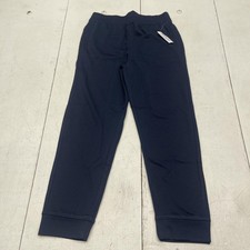 Old Navy Jogger Pants Boys Medium Navy Blue Active Go-Dry Athletic Sweatpants