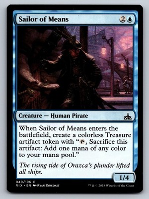 Sailor of Means 49 Common Rivals of Ixalan Magic: The Gathering Near Mint
