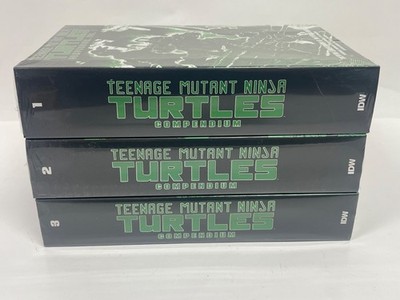 Teenage Mutant Ninja Turtles Compendium Vol 1, 2 & 3 IDW Comics HC