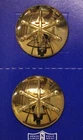 Army Enlisted Collar Pin: Air Defense Artillery - domed pair on card