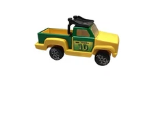 Vtg Tonka Toy Pickup Truck Pressed Steel Made In Mexico 1982 - Green & Yellow
