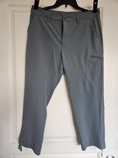 Eddie Bauer First Ascent Guide Pro Capri Pant Womens 8 Gray Hiking Outdoors