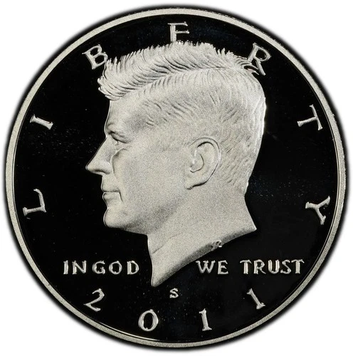 2011-P Kennedy Half Dollar — photo from the most recent tracked eBay sale