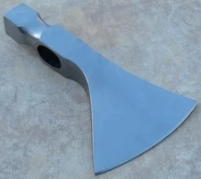 CUSTOM  AXE HEAD ONLY - HAND MADE FORGED CARBON STEEL HATCHET TOMAHAWK