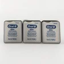 NEW 3 Pack Oral-B Glide Pro-Health Pro Sante Deep Clean Cool Mint Dental Floss
