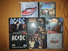 LOT OF 7 AC/DC CDs  AC/DC CD COLLECTION