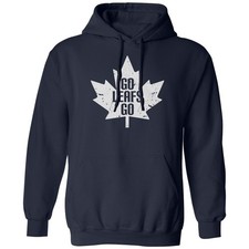 Toronto Inspired Go Leafs Go   Hockey Fans Tribute Unisex Hooded Sweatshirt
