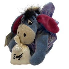 Disney Store Sugar Plum Fairy Eeyore Disney Collectible Bean Plush Toy Pooh