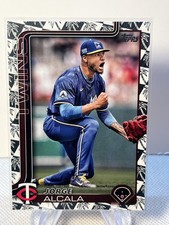 2025 Topps Jorge Alcala Spring Training #336 Minnesota Twins