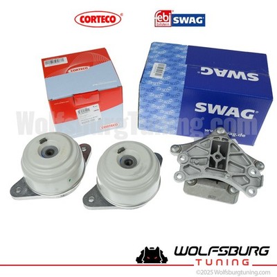 OEM Engine & Transmission Mount Set for Mercedes 4Matic CL550 S550 C300 3pc