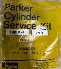 Parker PR402H0000 4” Piston Ring Kit, Lot Of 2