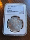 1921 Morgan Dollar MS65 Philadelphia Minted Silver Dollar