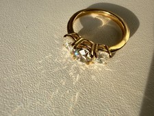 14kt GelbgoldRing mit 2.27ct. Diamant (Natür...