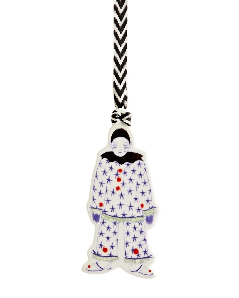 Wedgwood Pierrot Ornament Multi Os