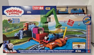 2026 Thomas & Friends Cranky's Dockside Delivery Train Play Set New