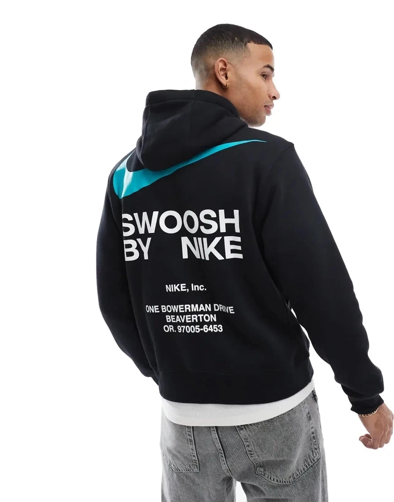 Nike Swoosh Beaverton Athletic Fleece Hoodie - Mens Sizing - IB6480-011