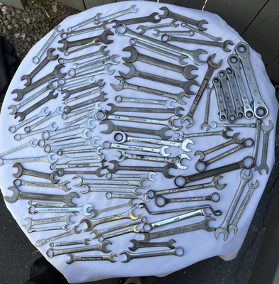 #ad #ad 80Craftsman Pittsburgh Durabuilt GreatNeck Mixed Wrench Set Vanadium Metri… $99.99