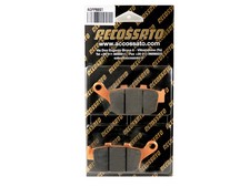 REAR RECESSED BRAKE PADS FOR