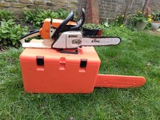 Stihl Chainsaw Ms 260 with case and fuel combi can, spares and extras