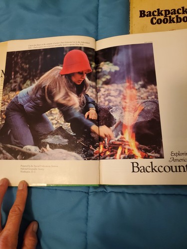 Books Vintage Collectible Camping Backpacking Survival Cookbook Safety Set/ 6 - Picture 3 of 7
