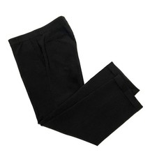 ARMANI COLLEZIONI Black Wrinkle Resist Performance Stretch Pants Snap Pkts 50/34