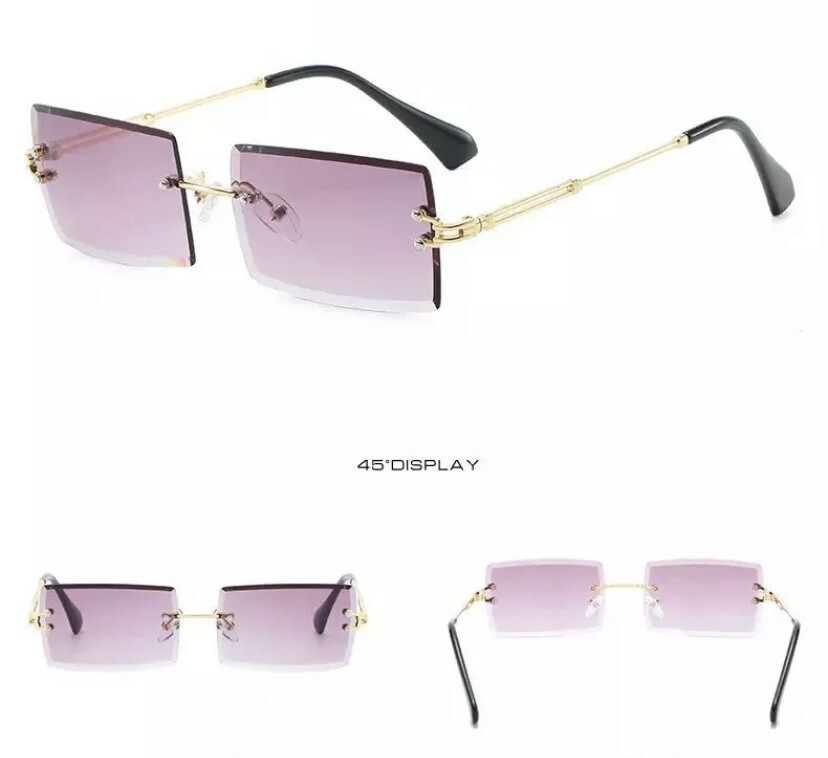 サングラス ^ONE BRILLIANT^ OrsonOB432Purple Tint Orson-OB432-Purple Tin Black Retro-Vintage Metal Round Tinted Sunglasses with