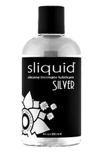 Sliquid Silver Silicone Intimate Lubricant 8.5oz - Premium Personal Lube