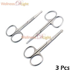 3 Pcs Mustache Nose Hair Eyebrows Eyelashes Ear beard trimmer Straight