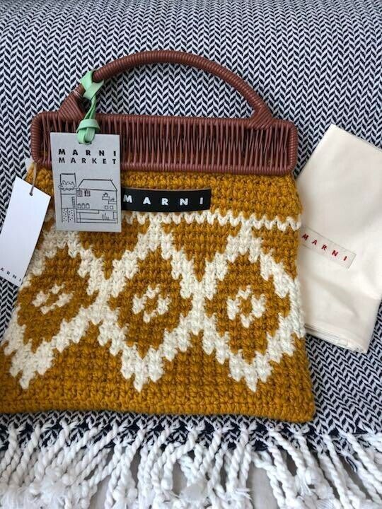 MARNI MARKET Pineapple crochet bag from Japan Difficult to MARNI MARKET Pineapple crochet bag from Japan Difficult to