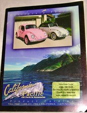 Vintage CALIFORNIA PACIFIC VW PARTS & ACCESSORIES CATALOG & Price Guide - 1996